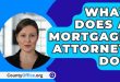 Mortgages with Attorneys